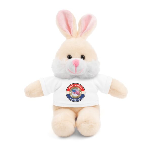 Wiltz Family Tee Stuffed Animal - Personalized Plush Bear with Family Emblem - Image 123