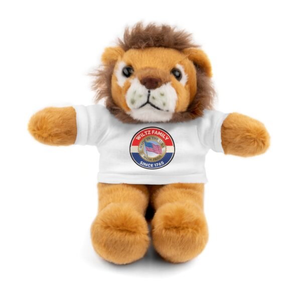 Wiltz Family Tee Stuffed Animal - Personalized Plush Bear with Family Emblem - Image 129