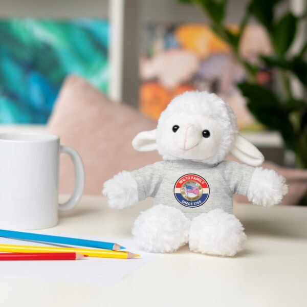 Wiltz Family Tee Stuffed Animal - Personalized Plush Bear with Family Emblem - Image 12