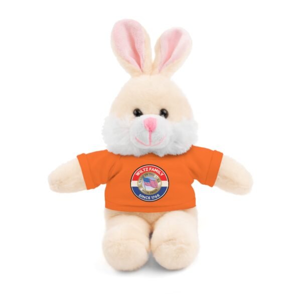 Wiltz Family Tee Stuffed Animal - Personalized Plush Bear with Family Emblem - Image 87