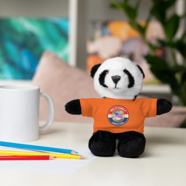 Wiltz Family Tee Stuffed Animal - Personalized Plush Bear with Family Emblem - Image 98