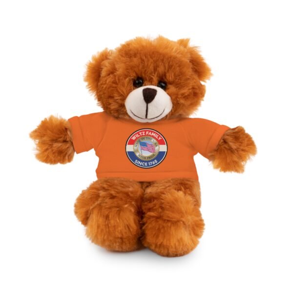 Wiltz Family Tee Stuffed Animal - Personalized Plush Bear with Family Emblem - Image 84