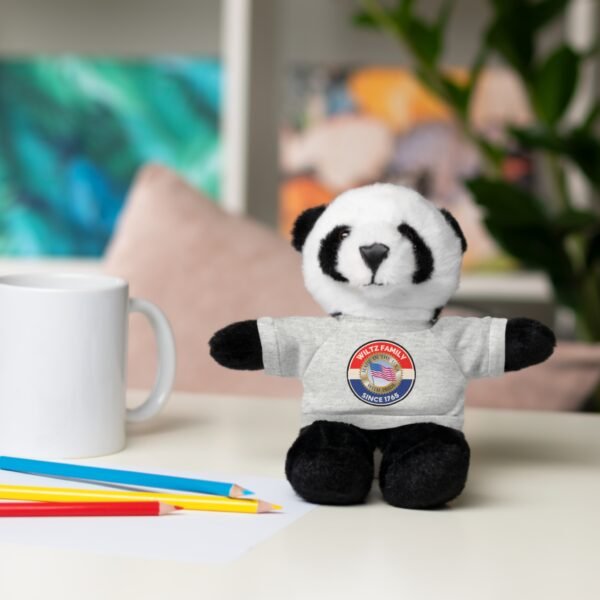 Wiltz Family Tee Stuffed Animal - Personalized Plush Bear with Family Emblem - Image 10