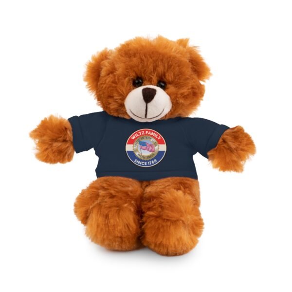 Wiltz Family Tee Stuffed Animal - Personalized Plush Bear with Family Emblem - Image 66