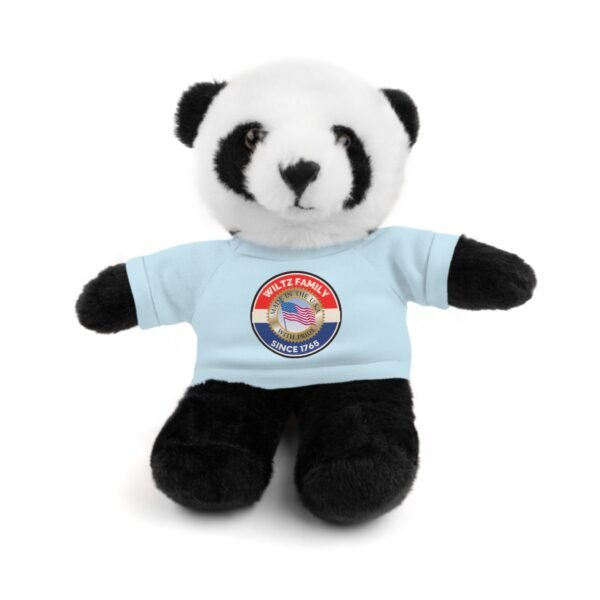 Wiltz Family Tee Stuffed Animal - Personalized Plush Bear with Family Emblem - Image 60
