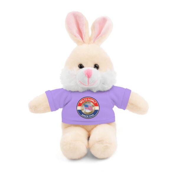 Wiltz Family Tee Stuffed Animal - Personalized Plush Bear with Family Emblem - Image 33