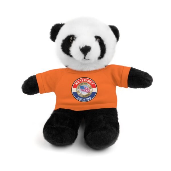 Wiltz Family Tee Stuffed Animal - Personalized Plush Bear with Family Emblem - Image 96