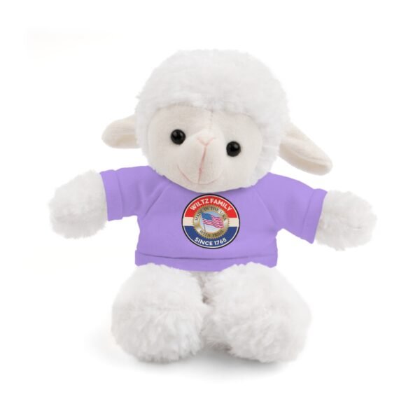 Wiltz Family Tee Stuffed Animal - Personalized Plush Bear with Family Emblem - Image 45