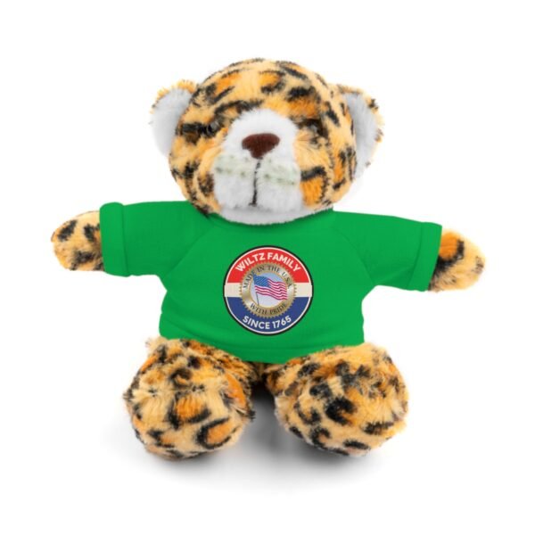 Wiltz Family Tee Stuffed Animal - Personalized Plush Bear with Family Emblem - Image 18