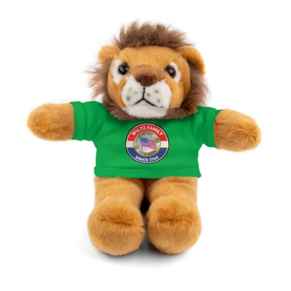 Wiltz Family Tee Stuffed Animal - Personalized Plush Bear with Family Emblem - Image 21