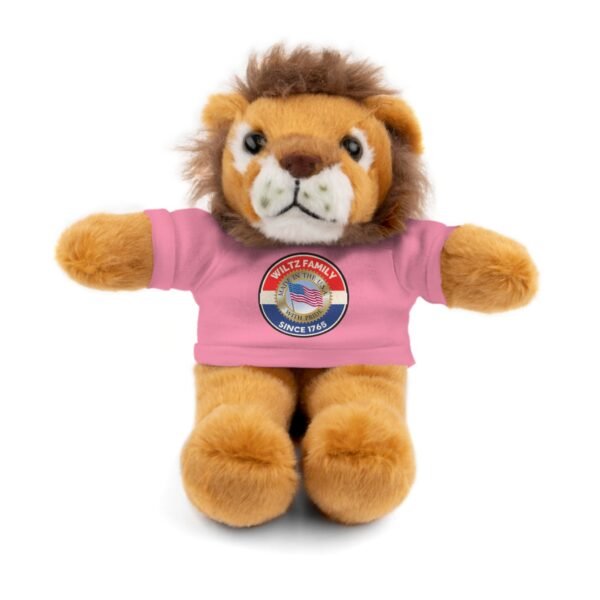 Wiltz Family Tee Stuffed Animal - Personalized Plush Bear with Family Emblem - Image 111