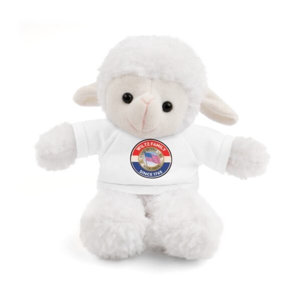 Wiltz Family Tee Stuffed Animal - Personalized Plush Bear with Family Emblem - Image 135