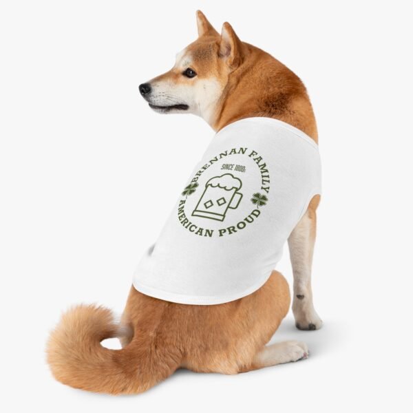 Personalized Pet Tank Top - Brennan Family American Proud - Image 6