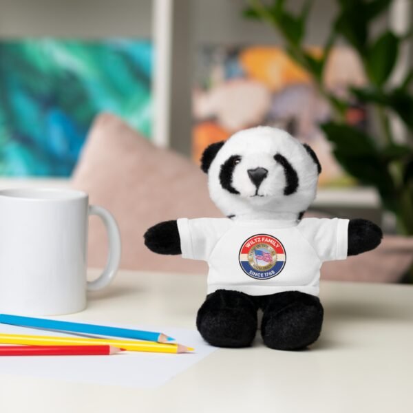 Wiltz Family Tee Stuffed Animal - Personalized Plush Bear with Family Emblem - Image 134