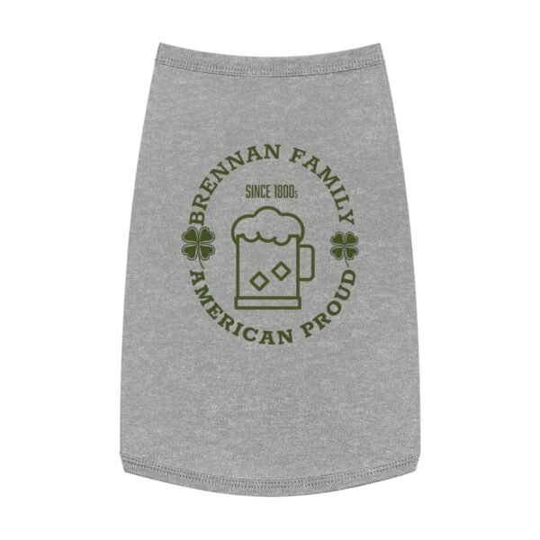 Personalized Pet Tank Top - Brennan Family American Proud - Image 2