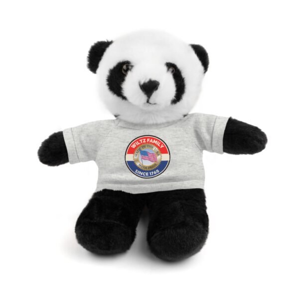 Wiltz Family Tee Stuffed Animal - Personalized Plush Bear with Family Emblem - Image 9