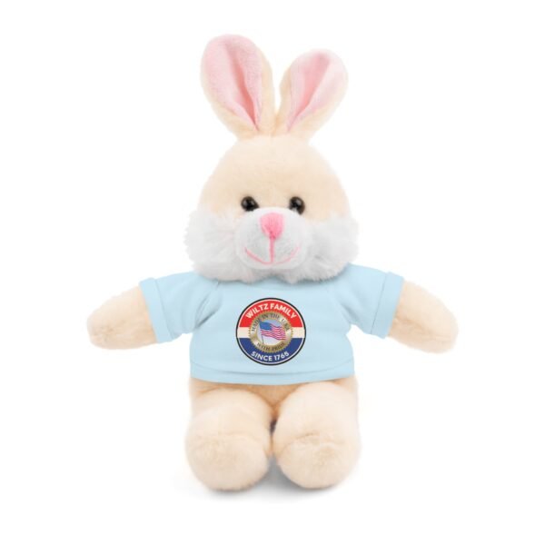 Wiltz Family Tee Stuffed Animal - Personalized Plush Bear with Family Emblem - Image 51