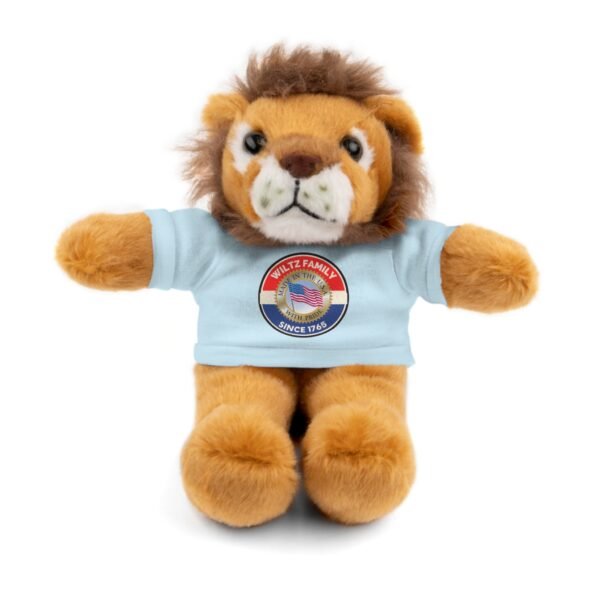 Wiltz Family Tee Stuffed Animal - Personalized Plush Bear with Family Emblem - Image 57