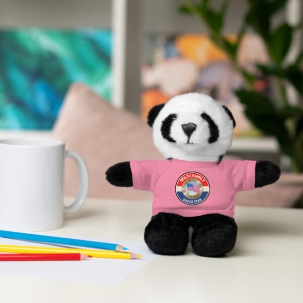 Wiltz Family Tee Stuffed Animal - Personalized Plush Bear with Family Emblem - Image 116