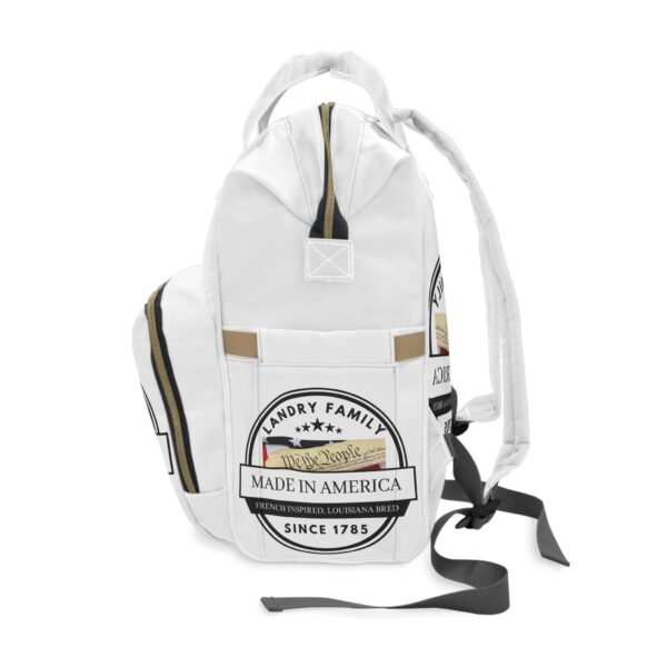 Landry Family Multifunctional Diaper Backpack - Made in America Design for Modern Parents - Image 3