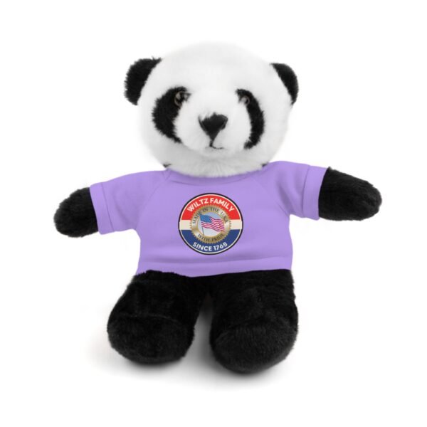 Wiltz Family Tee Stuffed Animal - Personalized Plush Bear with Family Emblem - Image 42