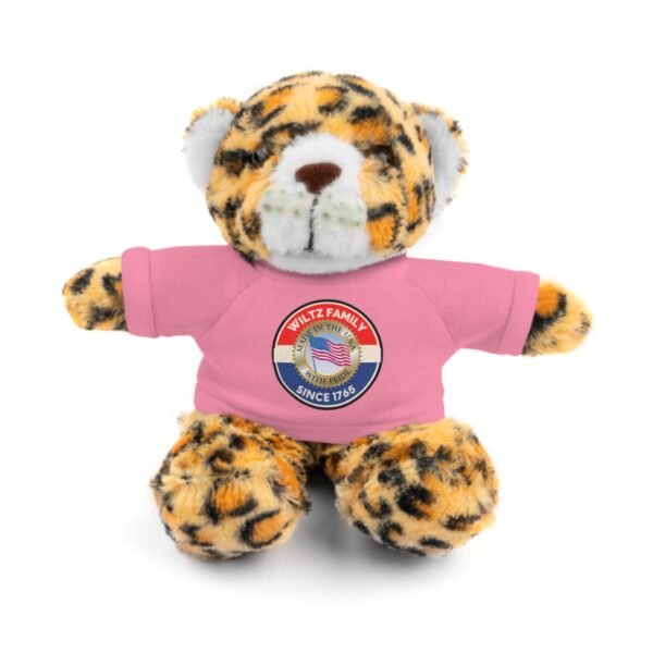 Wiltz Family Tee Stuffed Animal - Personalized Plush Bear with Family Emblem - Image 108