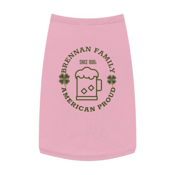 Personalized Pet Tank Top - Brennan Family American Proud - Image 4