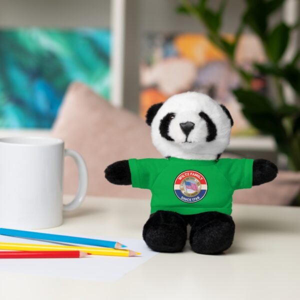 Wiltz Family Tee Stuffed Animal - Personalized Plush Bear with Family Emblem - Image 26