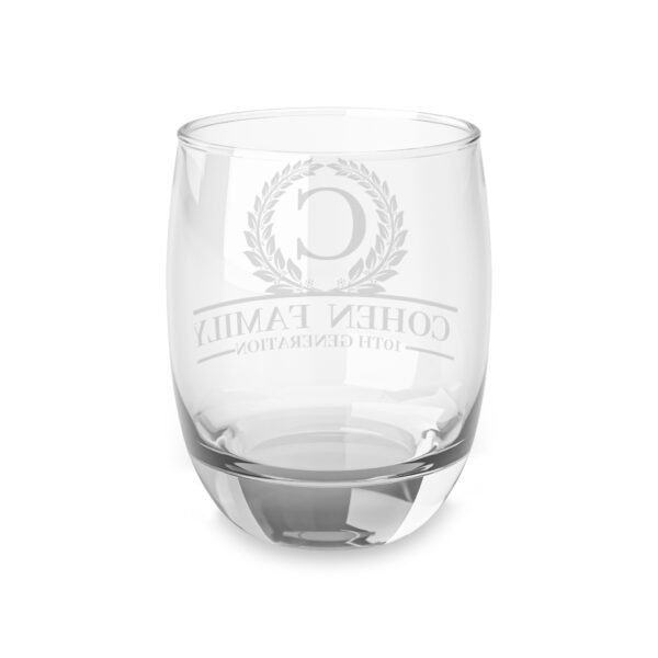 COHEN FAMILY  Whiskey Glass – Custom Family Crest & Name - Image 3