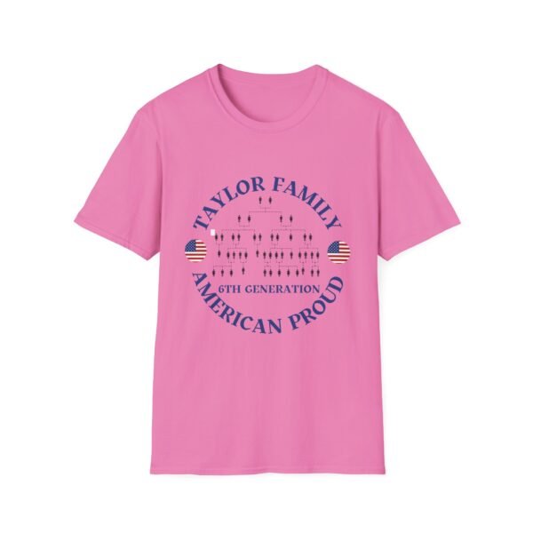Proud Family Heritage T-Shirt - Unisex Softstyle Tee for Generations - Image 7