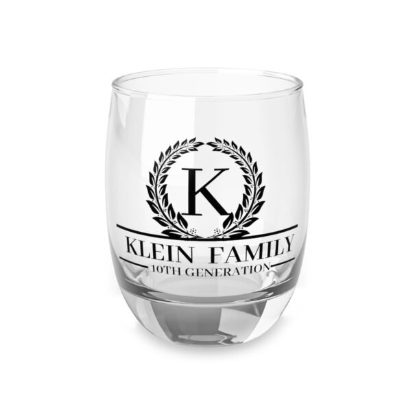 KLEIN Whiskey Glass for Family Celebrations - Custom Engraved 10th Generation
