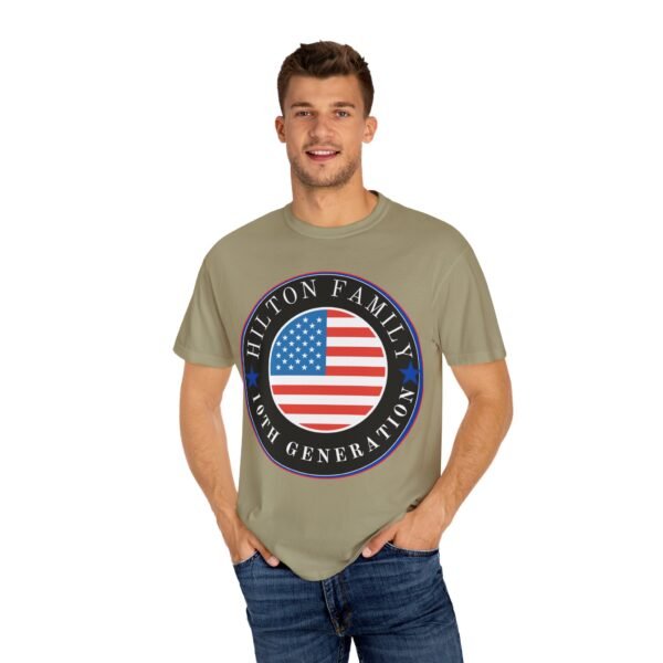 Hilton Family 10th Generation Garment-Dyed T-Shirt - Image 6