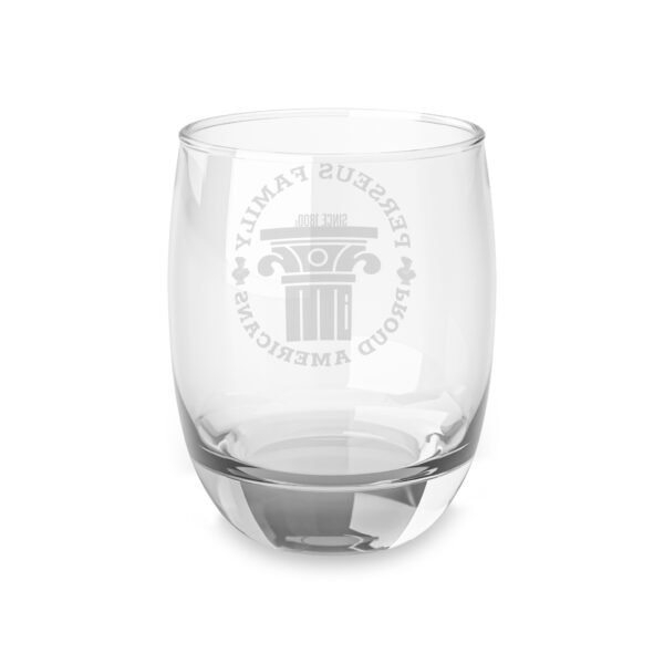Perseus Family Whiskey Glass - Taylor Family American Proud 6th Generation - Image 3