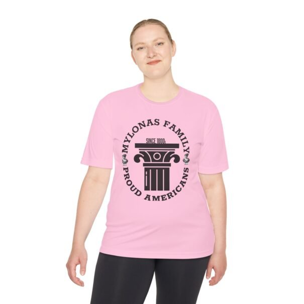 MYLONAS Family Tee - Personalized Moisture Wicking Shirt