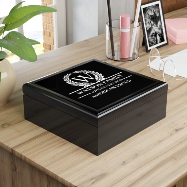 WATSON Family Jewelry Box - Watson Family Proud Keepsake - Image 2