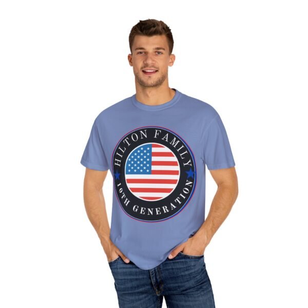 Hilton Family 10th Generation Garment-Dyed T-Shirt - Image 9