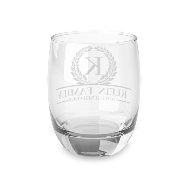 KLEIN Whiskey Glass for Family Celebrations - Custom Engraved 10th Generation - Image 3