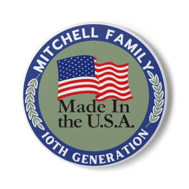 Mitchell Family Coaster - Made In the U.S.A. - 10th Generation