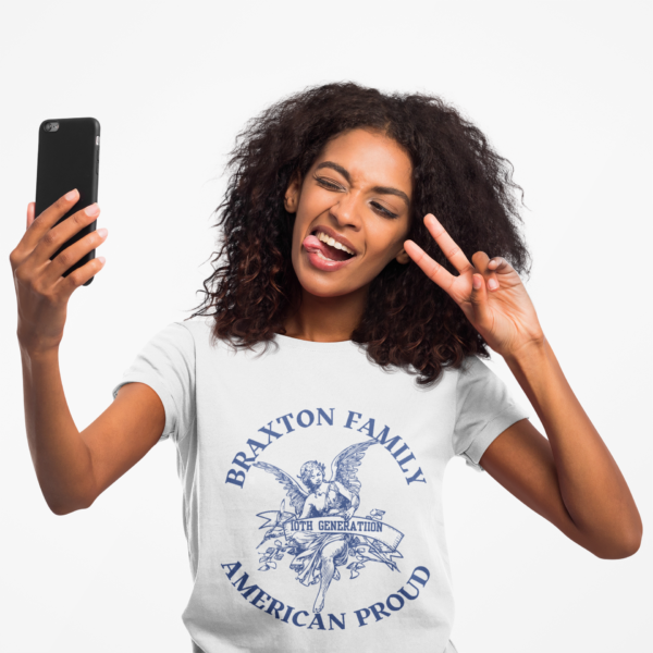 Braxton Family American Proud Racerback Tank - Women's Patriotic Top - Image 8