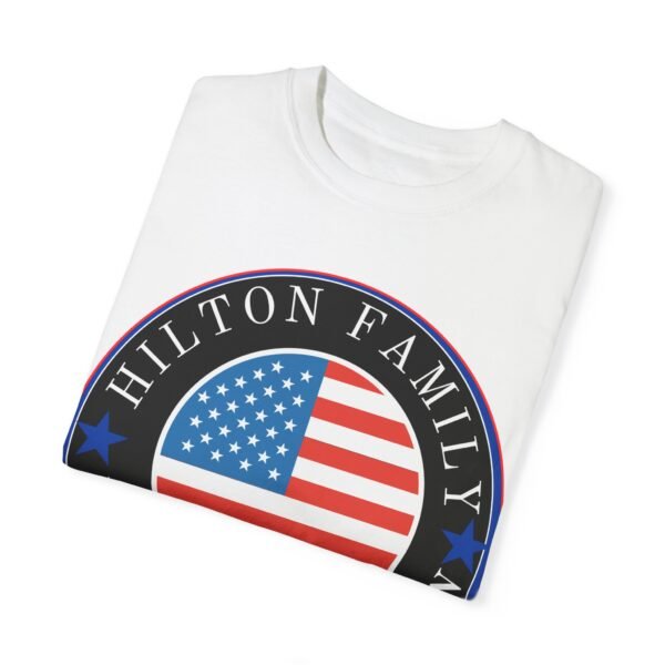 Hilton Family 10th Generation Garment-Dyed T-Shirt - Image 3