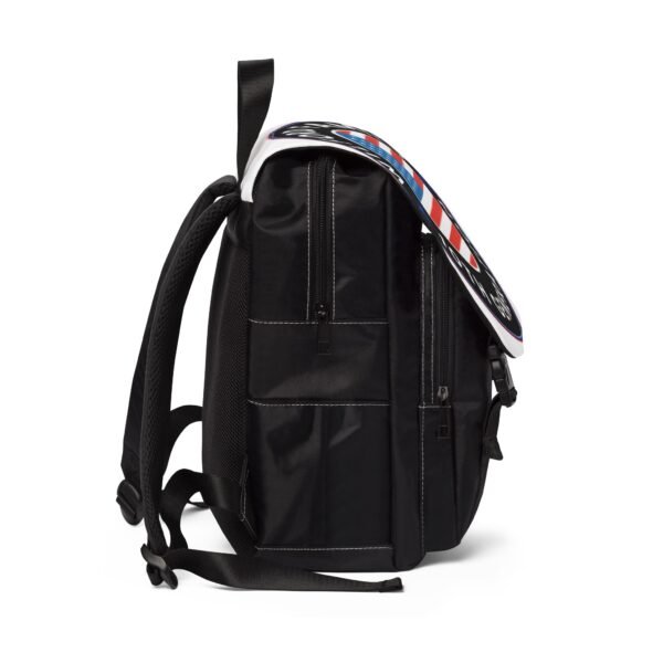 Unisex Casual Shoulder Backpack - 10th Generation American Flag Design - Image 2