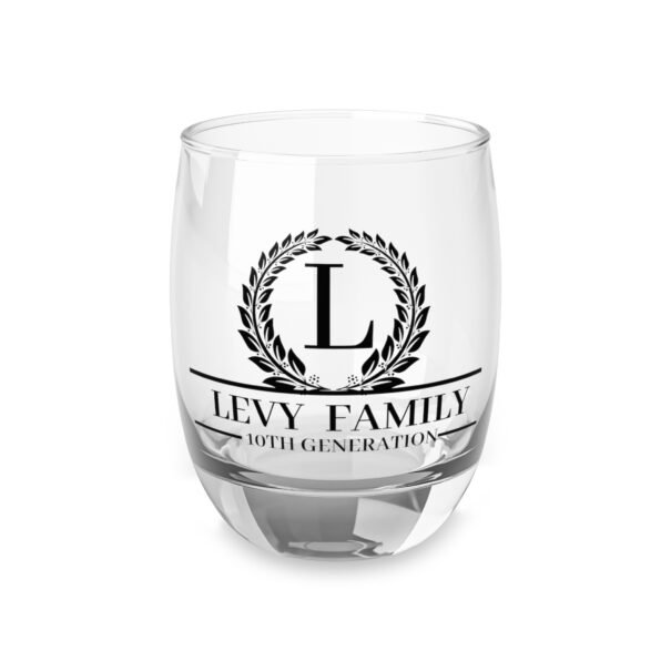 LEVY FAMILY Whiskey Glass - Walsh Family 10th Generation - Unique Gift for Whiskey Lovers