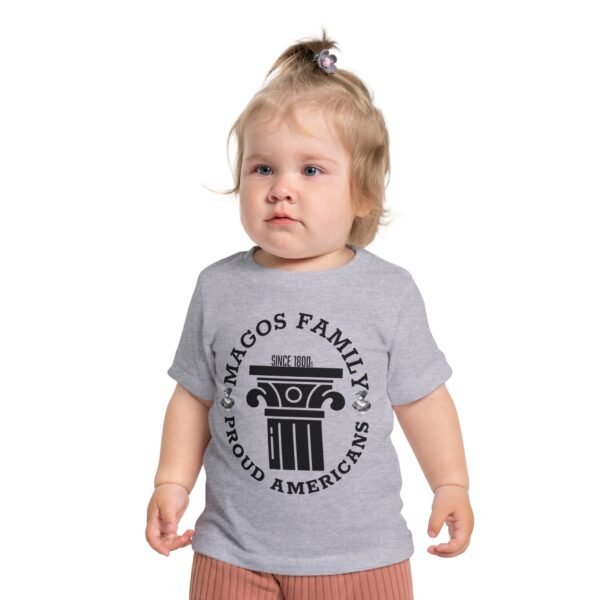 MAGOS Proud Americans Baby T-Shirt - Magos Family Design - Image 6