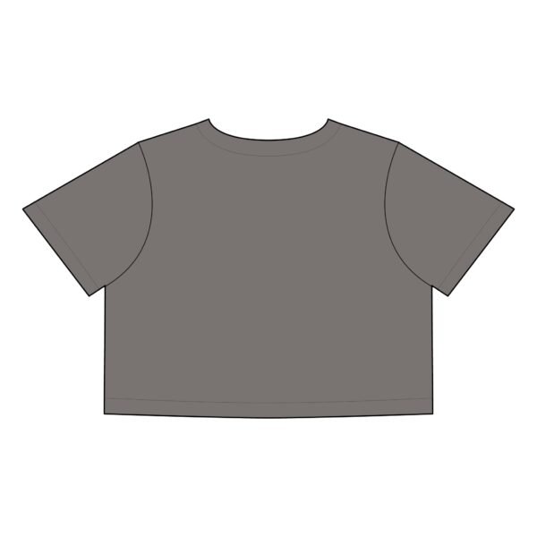 Vintage Style Women's Faded Crop Tee - Campbell Family 10th Generation American Proud - Image 4
