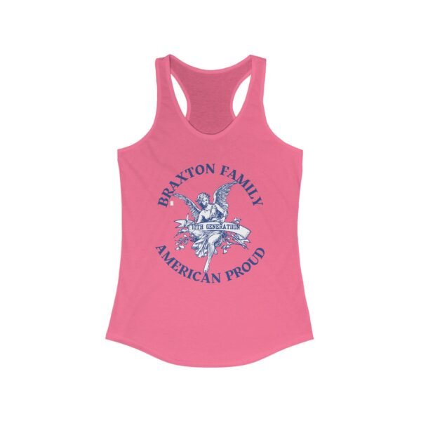 Braxton Family American Proud Racerback Tank - Women's Patriotic Top - Image 6
