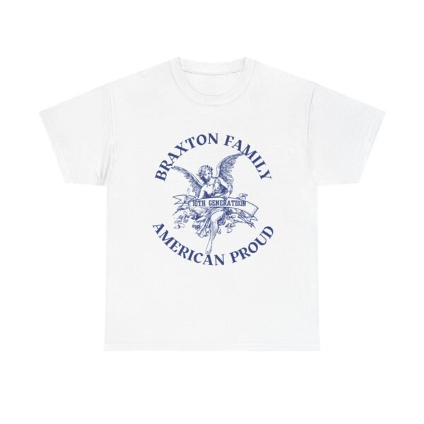 Custom Family Pride Tee - Braxton Family Generation T-Shirt