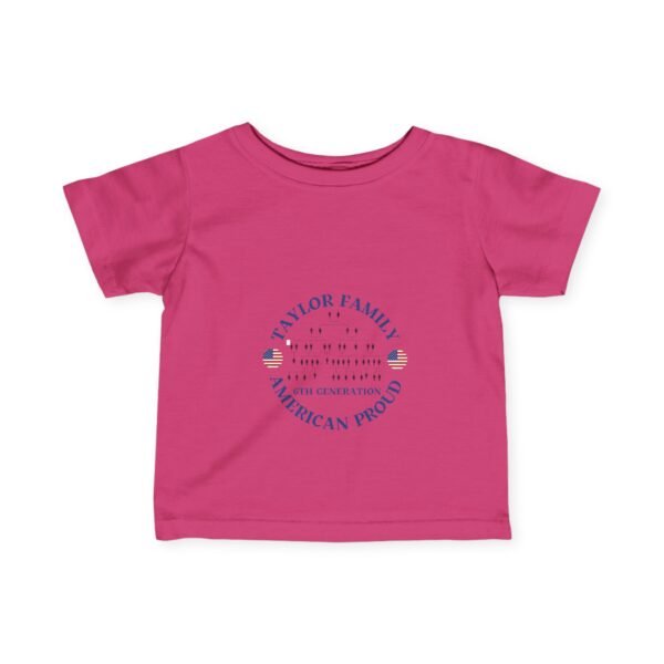 TAYLOR Family Pride Infant Tee - American Proud - Image 5