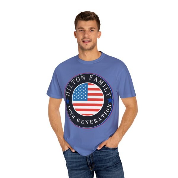 Hilton Family 10th Generation Garment-Dyed T-Shirt - Image 10