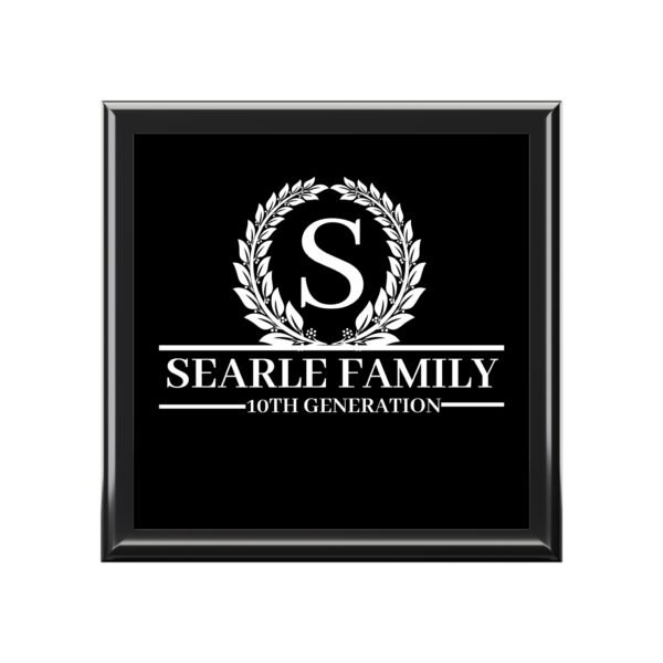 SEARLE Personalized Family Jewelry Box – Searle Family 10th Generation