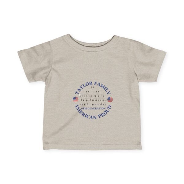 TAYLOR Family Pride Infant Tee - American Proud - Image 2